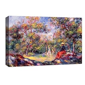 Young Woman by Pierre Auguste Renoir Home Artwork...