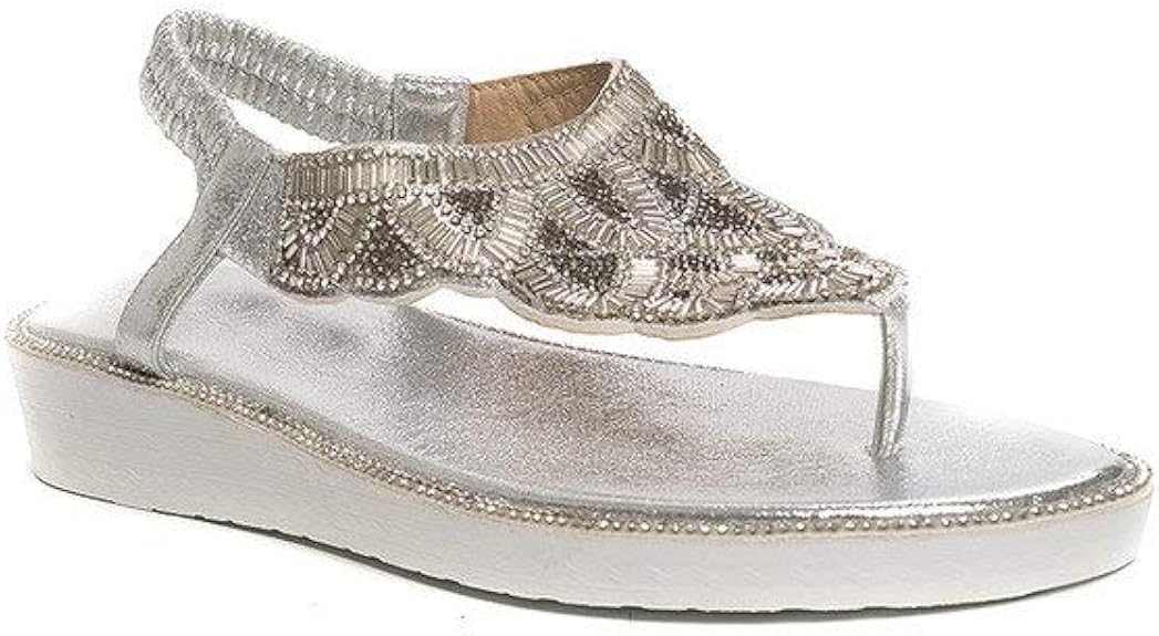 diamante embellished sandals