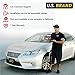 LASFIT LED Headlight Bulbs Conversion Kit - 9007 HB5 Hi/Lo Dual Beam, 72w 7600lm 6K Cool White LED Headlights All-in-One Conversion Kit