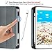 Soke Case Fits for iPad 6th/5th Generation with Pencil Holder - [Full Body Protection + Auto Wake/Sleep], Shockproof Soft TPU Back Cover for Apple iPad 9.7 inch 2018/2017, Black