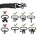 2 Point Rifle Sling, 62 Inch Length Adjustable Multi Use Gun Sling for Outdoor Sports Hunting, Gifts For Men