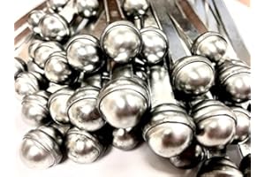 AVG Packaging Supplies 8" Long Metal Truck and Trailer Ball Security Seals - 400 Pack (Silver)