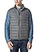 XPOSURZONE Men Packable Lightweight Down Vest Outdoor Puffer Vest Black Melange L