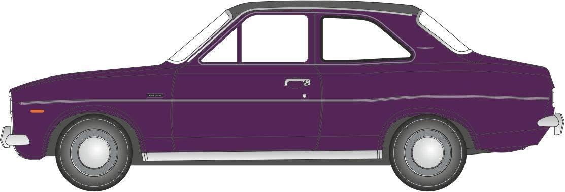 Oxford Diecast Ford Escort Mk1 Purple Velvet