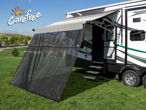 CAREFREE 701709ACD Black 17 x 9 Drop RV Awning EZ Zip Blocker