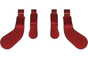COOLERAGE Paddles for Xbox One Elite Series 2 - Accessories for Xbox Elite Controller Series 2 Core, Stainless Steel Replacement Part for Xbox One Elite Controller(Red)