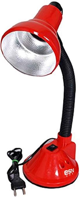 ESN 999 Stylish 300 Red Table Lamp for Home/Office/Study