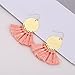 LILIE&WHITE Stamping Tassel Earrings Bohemian Tassel Drop earrings Hanging Fashion Jewelry For Women