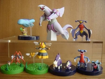 立体 ポケモン図鑑 Dp 0 9 全6種 フカマル 進化 ビック パルキア 全6種 1 パルキア 新ポーズ全長約10cm 2 カプセル玩具 おもちゃ Amazon