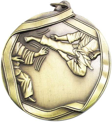 A1 PERSONALISED GIFTS Karate Medals & Ribbon