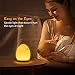 Kids Night Light, Miroco Baby Night Light with Color Changing Mode & Dimming Function, USB Rechargeable Toy-Grade Nursery Lamp with Touch Control & 1 Hour Timer, 100 Hours Runtime