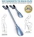 Professional Long Handled Metal Shoe Horn | Telescopic, Personally Adjustable | Extra Long 16-31 Inch, Extendable & Collapsible, Stainless Steel Shoehorn | Now Improved & Upgraded