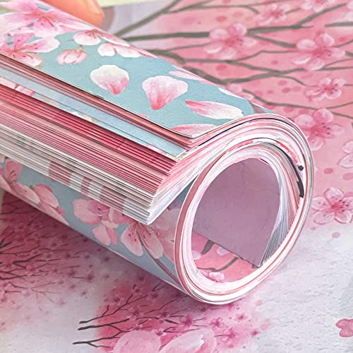 Origami 6x6 Paper Kit 50 Sheets 12 Vivid Colors Double Sided Printed