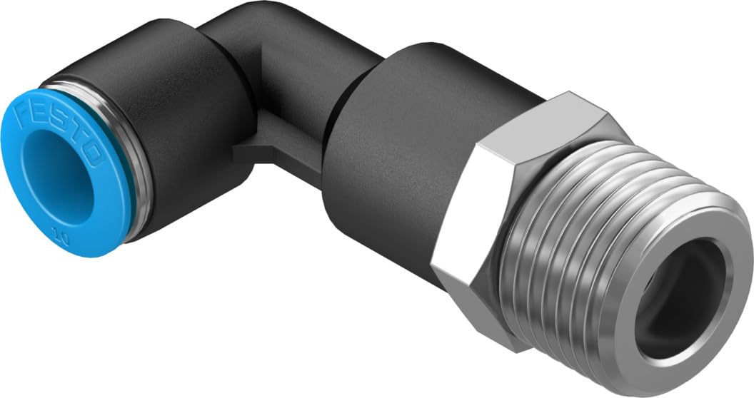 Festo 153085 Model QSLL-1/2-12 Push-In L-Fitting