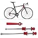Bicycle Quick Release Bolt Quick Release Skewers Aluminum Alloy Wheels Locking Skewer Quick Release Lever (Red)thumb 1