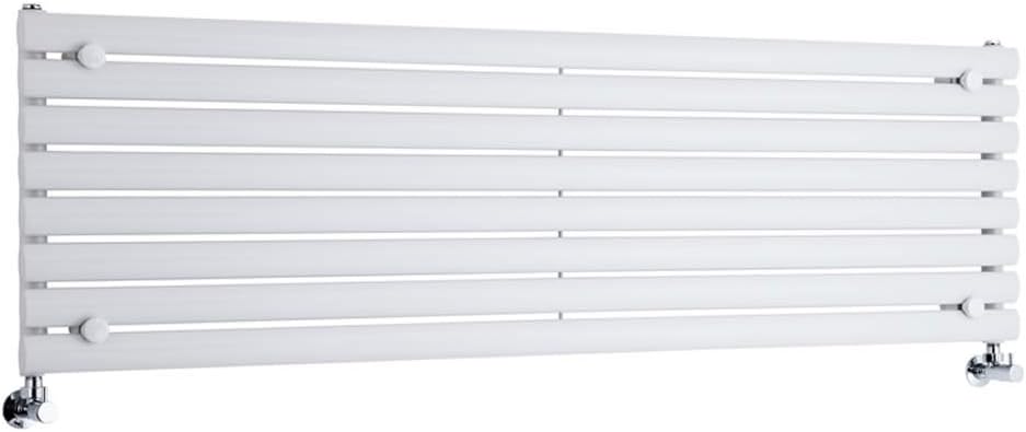 Radiador de Diseño Horizontal - Blanco - 472mm x 1600mm x ...
