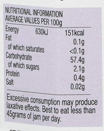 STUTE Diabetic Blackcurrant Extra Jam 430g (PACK OF 1) - Image 5