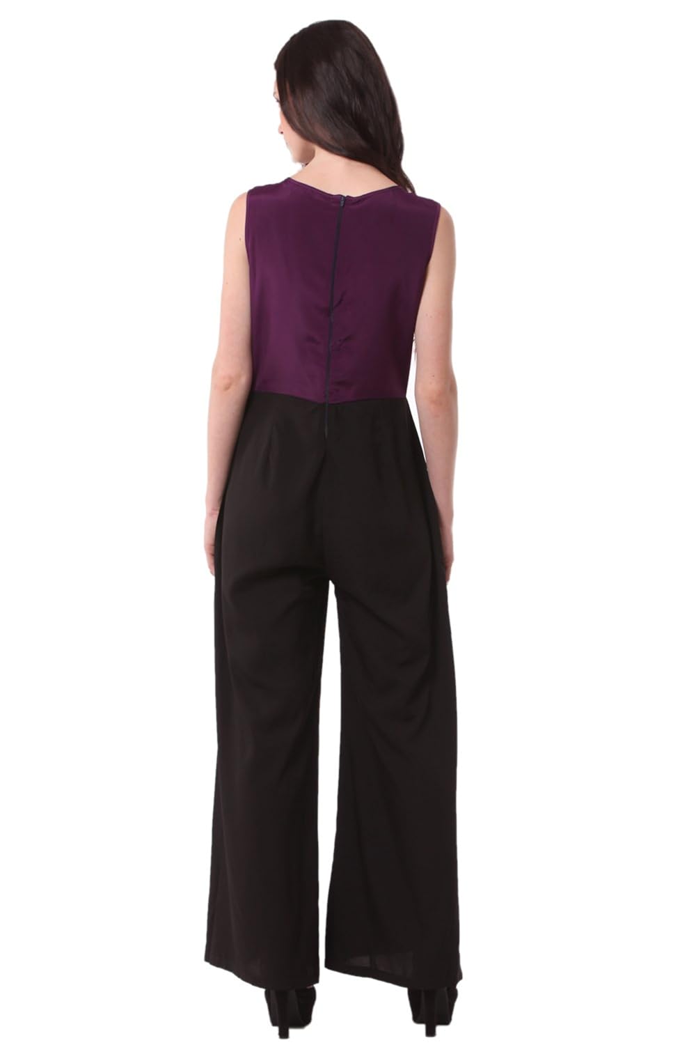 eyelet printed women's jumpsuit