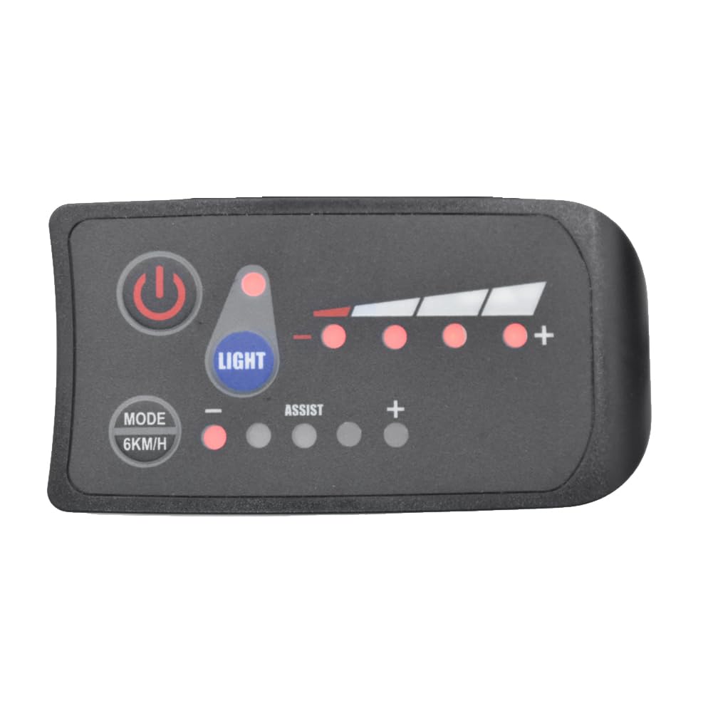 Cucioki S810 E-Bike Smart Meter LED Display Meter LED Display Meter Display 36V IP65 For Electric Bike Electric Bicycle Meter 6PIN