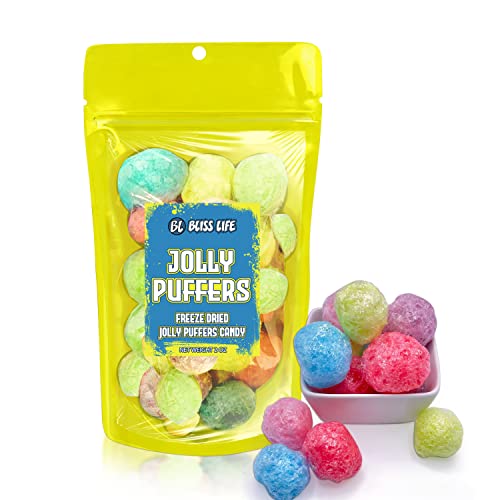 Jolly Puffers Freeze Dried Jolly Ranchers Candy 2OZ Package original