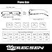 Kerecsen 5 Pack Reading Glasses for Women and Men Spring Hinge Ladies Readers (5 Pack Mix Color, 2.50)