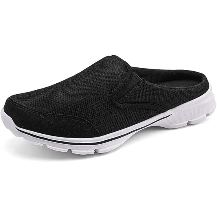 UGPLM Men Slip on Mule Sneakers Backless Sneakers Anti Slip
