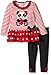 Nannette Baby Girls' 2 Piece Playwear Legging Set with Two Tiers Ruffles