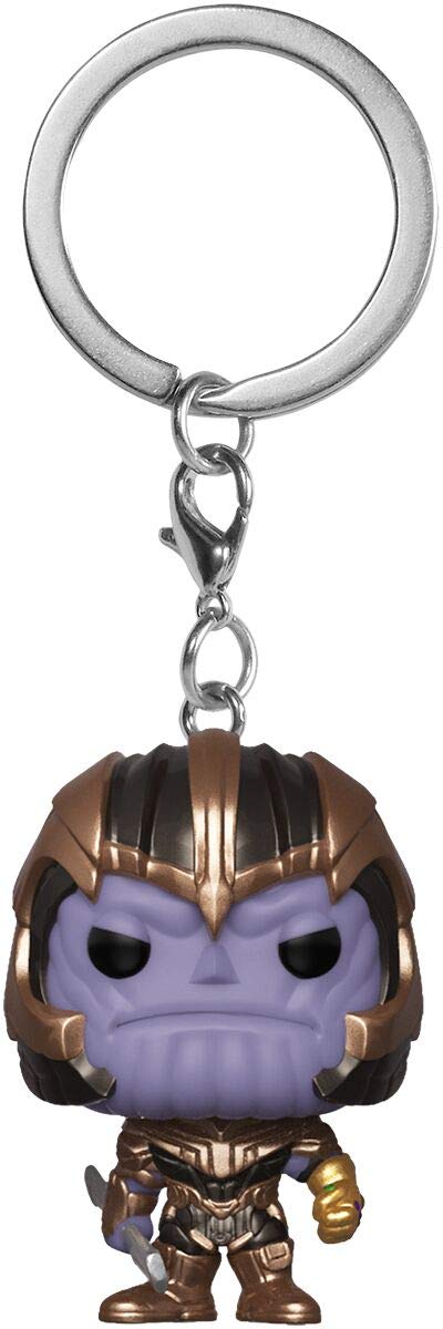 Funko Pop! Keychains: Marvel - Endgame - Thanos - Avengers Novelty Keyring - Collectable Mini Figure - Stocking Filler - Gift Idea - Official Merchandise - Movies Fans - Backpack Decor