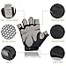 PWGN Workout Gloves Weight Lifting Gloves Palm Support Protection for Men Women, Exercise Gloves Sports for Training, Fitness, Gym, Black