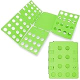 WYZworks V2 Magic Fast Clothes Folder Adjustable Adult T-Shirts Folding Board New Version Green