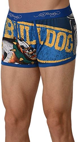 Men's Vintage Prints Premium Cotton Stretch Trunks