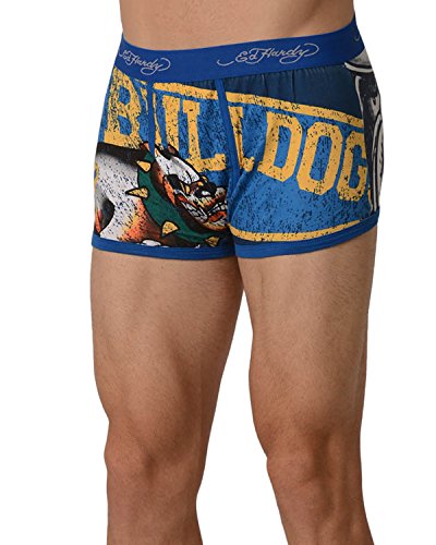 Men's Vintage Prints Premium Cotton Stretch Trunks