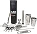 Professional Bartender Kit | Bar Set | Restaurant Grade 14-Piece Boston Cocktail Shaker Set with Elegant Weighted Bottom Shakers | Premium Bartending Kit For the Stylish Home Bar | Deluxe Packaging