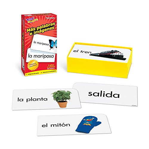 Ms palabras e imgenes (More Picture Words) Flash Cards