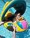 S.K.L Baby Infant Swimming Pool Float with Canopy, Inflatable Swim Seat Float Boat Suitable for Age 6 - 36 Months Babies