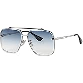 Gtand Fashion Oversized Square Aviator Gradient Sunglasses For Men Women Vintage Metal Sun Glasses 63mm