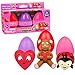 SCS Direct Super Huge Grow Eggs - Love Theme with Heart, Bear, Ladybug - Hatch Your Own Pets - Gift for Kids, Mom & Loved Ones