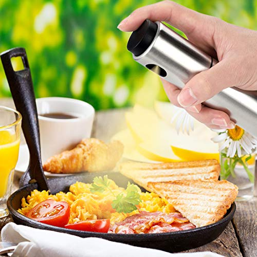 Besmon Oil Olive Sprayer Mister Oil Sprayer for Cooking,BBQ, Making Salad, Cooking, Baking, Roasting, Grilling