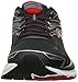 Saucony Men's Ride 9 Running Shoe, Grey/Charcoal/Red, 9.5 M US