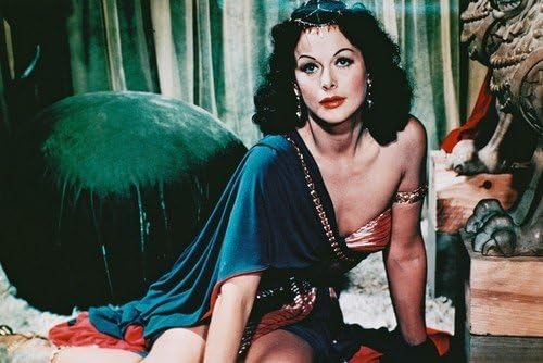 Hedy Lamarr Cleavage Pose Sitting on Rug Samson and Delilah 11x17 ...