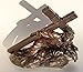 US 10 Inch Jesus Carrying The Cross Cold Cast Bronze Sculpture Figurine