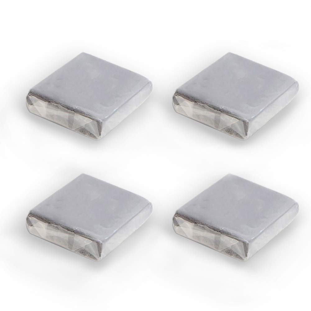 Kneaded Art Eraser, XUDOAI Grey Soft Durable Sketch Putty Rubber, Kneadable Rubber Eraser Set (4)