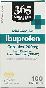 365 by Whole Foods Market Ibuprofen Soft Gels, 100 CT