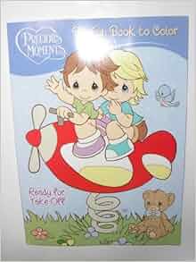Precious Moments Coloring Book ~ Ready for Take-Off ...