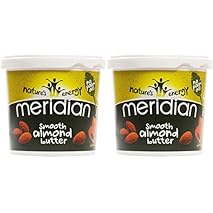 (2 Pack) - Meridian - Natural Almond Butter Smooth | 1000g | 2 PACK BUNDLE