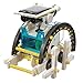 Ecango Green Energy 14 in 1 Assembly Rechargeable Solar Power Car Robot Kit Toy
