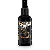 Derm Dude Amaze Ball Deodorant Spray for Men | Anti-Chafing Groin &amp; Sack Spray with DeoPlex &amp; Aloe Vera | Odor &amp; Sweat Control for Private Parts | Coconut Rush Scent, Talc-Free, 2oz