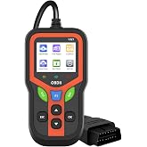 Sandfren OBD2 Car Scanner Diagnostic Tool, V321 Vehicle Check Engine Fault Code Reader with Reset, Automotive OBD II Diagnostic Scan Tool, Universal for SUV Caravan Sedan