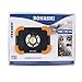 BONASHI 15W Portable LED Work Light Aluminum Body, Cordless Rechargeable Floodlight, 1500Lumens 6000K, Emergency Security Lights with USB Port, Indoor &Outdoor Use for Garage, Camping, Fishing