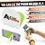 Anti Curling and Anti Slip Rug Gripper - Bonus Phone Sticker Holder - 3M Premium Carpet Gripper Tape - Keeps Your Rug in Place and Makes Corners Flat - 16 pcs Large Size